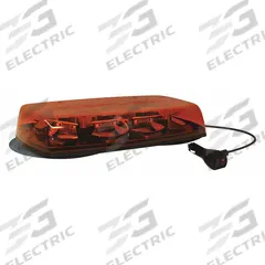 ECCO Mini Light Bar: Mini Light Bar Vehicle Light Bar Size, LED, SAE J845 Class 1, Mini Light Bar (MPN 5587A-VM). Key specifications — Electrical Connection: Plug; Series: 5587 Reflex Series; Brand: ECCO; Number of Flash Patterns: 18; Mount Type: Suction; Light SAE Class Rating: SAE Class 1.