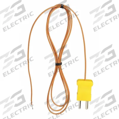 APPROVED VENDOR Bead Wire Temperature Probe: -40°F to 500°F /-40°C to 260°C, Type K - Thermocouples for Gas Applications
