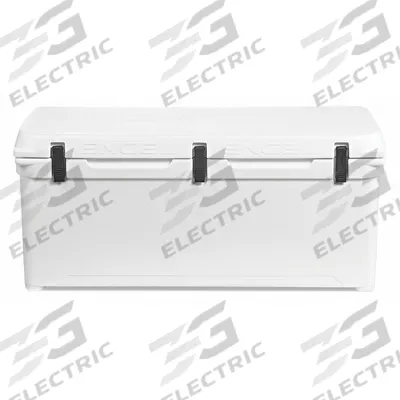 ENGEL Marine Chest Cooler: White, 100 Cans, 108 qt Cooler Capacity - Heavy-Duty Chest Coolers
