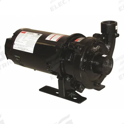 Dayton Booster Pump: 1 hp, Three Phase, 230/460V AC, 26 gpm Best Efficiency Flow - Horizontal Booster Pumps