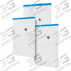 HONEY-CAN-DO Vacuum Storage Bag Set: 27 in_35 in_36 in Overall Wd, 35 in_39 in_48 in Overall Ht (MPN VAC-01301). Key specifications — Material: Plastic; Closure Style: Zip Seal; Color: Clear; Includes: Large Bag.