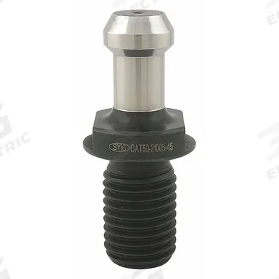 TECHNIKS Retention Knob: Coolant Through, CAT50 Taper, 45° - Coolant-Through CAT Retention Knobs