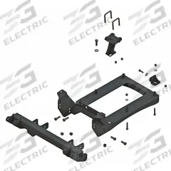 FISHER Mounting Kit: Mount Kit, XG850, Kubota, UTV, UTV, 84935/87500, 23 in Overall Dp, 35162. Key specifications — Compatible Manufacturer Model Number: 84935; Compatible Vehicle Type: UTV; Includes: Literature; Product Type: Mount Kit; Brand: FISHER; Compatible Vehicle Make: Kubota; Compatible Vehicle Model: XG850; Manufacturer Part Number: 35162.