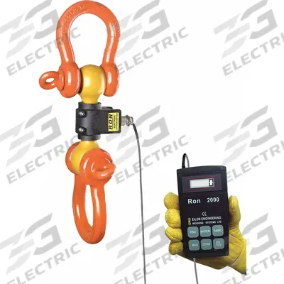 RON CRANE SCALES Crane Dynamometer: 60,000 lb Wt Capacity - Imperial, +/-0.1% Accuracy, 20 lb - Dynamometers