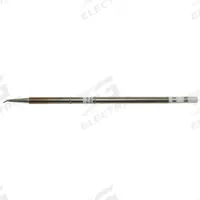 HAKKO Soldering Tip: T15 Series, Bent Chisel, 1 mm W, 3 mm Lg (MPN T15-1605). Key specifications — Brand: HAKKO; Compatible Handpiece Manufacturer Model Number: FM-2028; Manufacturer Part Number: T15-1605.