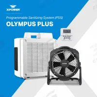 Air Scrubber: ABS, Activated Carbon Adsorption/Ionization/Particulate Filtration, 600 cfm Airflow (MPN PSS2). Key specifications — Brand: XPOWER; Includes Filter: Air Filter Included.