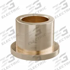 Flanged Sleeve Bearing: Bronze, SAE 841, 14 mm Bore, 20 mm OD, 18 mm Lg, -35°F to 300°F, 10 PK (MPN FFM1420-18B). Key specifications — System of Measurement: Metric; Material Grade: SAE 841; Flange Type: Flanged; Brand: OILITE.