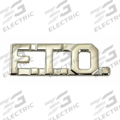 HEROS PRIDE Metal Rank Insignia: F.T.O., 3/8 in, Silver, Metal, Clutch Pin, Rank Insignia - Metallic Insignia