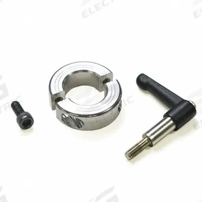 RULAND MANUFACTURING Quick Clamping Shaft Collar: 70 mm Bore Dia, Round, 2024, Aluminum - Aluminum Two-Piece Clamping Lever Shaft Collars