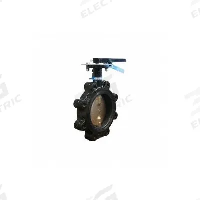 MILWAUKEE VALVE Butterfly Valve: 6 in Pipe Size, Concentric, 200 psi Max. Pressure (CWP) - Cast Iron General-Service Butterfly Valves