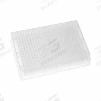 MTC BIO Well Plate: Sterile, 384 Wells, 0.2 mL, 3.6 mm Dia, RNase/DNase Free, Square, Polystyrene (MPN DP24VS-384-NS). Key specifications — Brand: MTC BIO; Body Color: Colorless; RNase/DNase Free: Yes; Well Shape: Square; Material: Polystyrene.