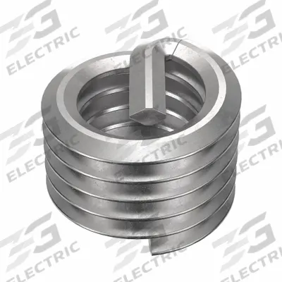 APPROVED VENDOR Helical Insert: Tanged Tang Style, Screw-Locking, M8-1.25 Thread Size, Plain - Screw-Locking Tanged Helical Inserts