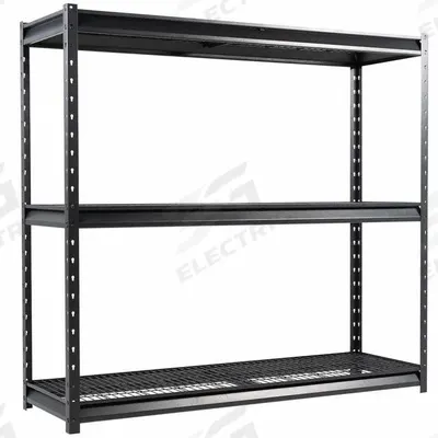 APPROVED VENDOR Bulk Rack Metal Shelving: Standalone, Extra Heavy Duty - Medium-Duty Lock-Beam Wire Decking Bulk Racks