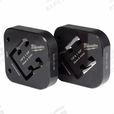 MILWAUKEE Shearing Die: For 1 5/8 in Strut Wd - Dies for Strut Shears