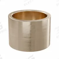 Sleeve Bearing: Bronze, SAE 841, 45 mm Bore, 55 mm OD, 40 mm Lg, 49,938 lb/sq in-fpm Max PV, 2 PK (MPN AAM4555-40B). Key specifications — System of Measurement: Metric; Material Grade: SAE 841; Brand: OILITE.