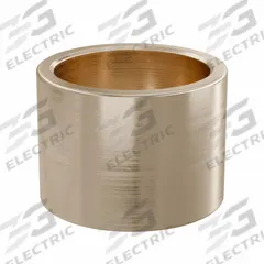 Sleeve Bearing: Bronze, SAE 841, 45 mm Bore, 55 mm OD, 40 mm Lg, 49,938 lb/sq in-fpm Max PV, 2 PK (MPN AAM4555-40B). Key specifications — System of Measurement: Metric; Material Grade: SAE 841; Brand: OILITE.