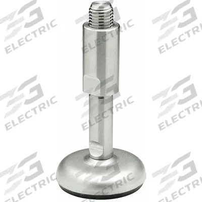 ELESA Male-End Leveling Mount: Swiveling Stud, M24 Thread Size, 100 mm - Swivel Male Leveling Mounts
