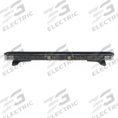 CODE 3 Mini Light Bar: Emergency Vehicle Mini Light Bar, Blue/White, 18 W Watt, Clear, LED, 12V DC (MPN 2752ACC-GRBWASD). Key specifications — Brand: CODE 3; Lens Color: Clear; Number of Flash Patterns: 31; Installation Type: Permanent; Operating Voltage: 12V DC.