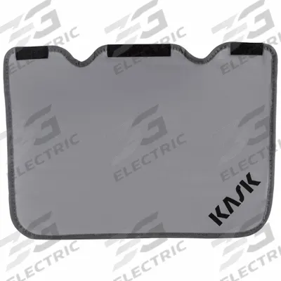 KASK Safety Helmet Neck Shade: Gray, Elastane/Polyamide - Hard Hat Neck Shades