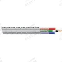 SOUTHWIRE Metallic Clad Building Cable: 10 AWG, 3 Conductors, Copper, 250 ft, Aluminum, Std, THHN (MPN 13791601). Key specifications — Brand: SOUTHWIRE.