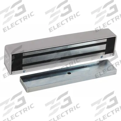SECURITRON Electromagnetic Lock: 11 1/2 in Lg, 2 9/16 in Wd - Single-Door Magnetic Locks