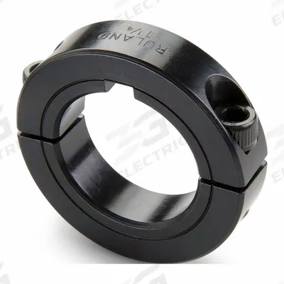RULAND MANUFACTURING Keyed Shaft Collar: 2-Piece, Inch, Round Keyed, Clamp On - Two-Piece Keyed Shaft Collars