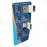 KWIKBOOST Device Charging Locker: (1) Lightning/(1) USB-C per bay, (1) Lightning/(1) USB-C per bay (MPN KB93308). Key specifications — Includes: (1) USB-C per bay; Brand: KWIKBOOST; Features: Easy Set Up.