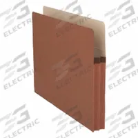 BUSINESS SOURCE File Pocket: Redrope, 11 3/4 in Ht, 9 1/2 in Wd, Red, 25 PK (MPN BSN65790). Key specifications — Brand: BUSINESS SOURCE; Material: Redrope; Color: Red.