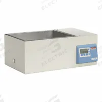 THERMO SCIENTIFIC Water Bath: 19 L Capacity, 100°C Max Temp, Stainless Steel, +/-0.1°C, Digital (MPN TSCIR19). Key specifications — Display Type: Digital; Heated or Refrigerated: Heated; Brand: THERMO SCIENTIFIC; Interior Material: Stainless Steel; Temperature Accuracy Tolerance: +/-0.1°C; Voltage: 115/230V AC.