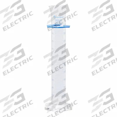 UNITED SCIENTIFIC SUPPLIES Graduated Cylinder: 1 L, A, To Contain (TC) - Class B Glass Graduated Cylinders