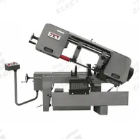 JET Band Saw: 10 in x 10 in/7 in x 16 in, 100 to 350 SFPM, 45° , 90°, 8.0 A, 3 Phase, 230V AC (MPN 414478). Key specifications — attr313019: 8.0 A; attr313020: 3; attr313018: 45° , 90°; attr313016: 7 in x 16 in; attr313017: 100 to 350 SFPM; attr325084: JET.