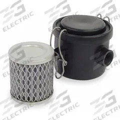 SOLBERG Vacuum Filter: 5 micron Rating, 99% Efficiency, 3 3/4 in Outside Dia, 3 5/8 in Overall Ht (MPN CSL-825-039HCB). Key specifications — attr101190: CSL-825-039HCB; attr101198: 38XV26; attr101207: Carbon Steel; attr101193: SOLBERG.