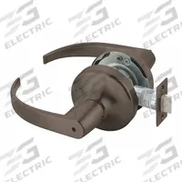 ASSA ABLOY ACCENTRA Door Lockset: Privacy Lever Locksets, Bronze, ADA Compliant (MPN 4702LN PB 613E). Key specifications — Ligature Resistance: Not Ligature-Resistant; Brand: ASSA ABLOY ACCENTRA; Lockset Function ANSI Code: F76A; Visual Indicator Message: No Message; Lockset Style: Pacific Beach; ADA Compliant: Yes; Finish: Dark Oxidized Satin Bronze, Oil Rubbed.