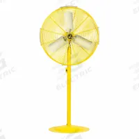 JAN FAN Circulating Fan: 24 in Blade Dia, 2 Speeds, 1/4 hp Motor HP, Non-Oscillating, 115V AC (MPN JF-PF24-DCS-Y). Key specifications — Voltage: 115V AC; Product Type: Circulating Fan; Brand: JAN FAN; Number of Speeds: 2; Oscillation: Non-Oscillating; Phase: Single; Application: Industrial.
