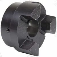 TB WOOD'S Jaw Coupling Hub: L190 Coupling Size, 4 1/2 in Outside Dia, 4 7/8 in Coupling Overall Lg (MPN L190114). Key specifications — attr662280: 2.7 hp (Buna-N Spider); attr662259: TB WOOD'S.