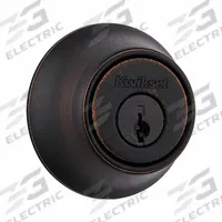 KWIKSET Single Cylinder Deadbolt: Cylindrical, 1 3/4 in Door Thick - Max, Black (MPN 665-11P-RCAL-rcs/5303). Key specifications — ADA Compliant: No; Brand: KWIKSET; Cylinder Core Type: Conventional Core Cylinder; Finish: Satin Bronze-Plated, Blackened, Satin Relieved, Clear Coated; Keyway Type: Kwikset KW1; Includes Core: Core Included.
