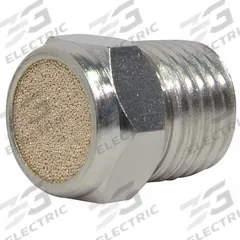 SPEEDAIRE Breather Vent: 3/8 in NPT, 11/16 in Hex Size, Nickel Plated Steel, Bronze (MPN 1EJT7). Key specifications — attr124412: SPEEDAIRE; attr124422: Bronze; attr124426: Nickel Plated Steel.