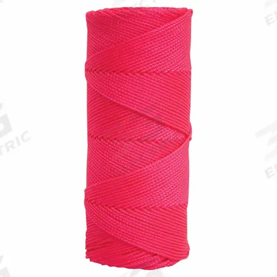 KRAFT TOOL Mason's Line: Line Type Braided, Material Nylon - Masonry Leveling Line