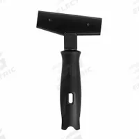 RUBBERMAID COMMERCIAL PRODUCTS Glass Scraper Replacement Blade: 1 1/4 in Overall Wd, 4 in Overall Lg (MPN 2221946). Key specifications — attr1004902: RUBBERMAID COMMERCIAL PRODUCTS; attr1034539: Stainless Steel; attr1017570: Standard End.
