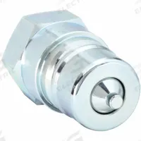 PARKER Hydraulic Quick Connect Hose Coupling: 3/4 in Coupling Size, Steel, 106 lpm Max. Flow Rate (MPN 6610-12-12). Key specifications — Body Material: Steel; Thread Size: 1-1/16"-12; Brand: PARKER.