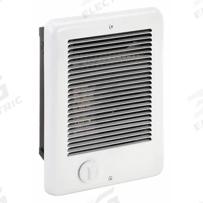 CADET Recessed Electric Wall-Mount Heater: 1000/750 W, 240/208V AC, Single Phase - Compact Recessed Electric Wall Heaters