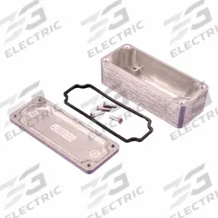 HAMMOND Enclosure: Die-Cast Aluminum, 3 in x 1 in x 1 in, NEMA 1/12/13/4/4X, Solid Cover, Screw On (MPN 1550Z102). Key specifications — Brand: HAMMOND; Closure Method: Screws; Enclosure Material: Die-Cast Aluminum; Knockouts: Not Included.