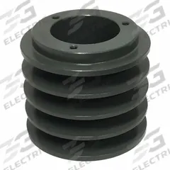 APPROVED VENDOR V-Belt Sheave: 4B58SD, 4 Groove, 6.15 in OD, Bushed Bore, SD, Quick Detachable. Key specifications — Pulley Industry Number: 4B58SD.
