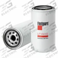 FLEETGUARD Automotive Oil Filter: 1"-16 UN-2B Thread Size, 7 5/8 in Overall Ht, 16 1/8 in Overall Lg (MPN LF16006). Key specifications — Brand: FLEETGUARD; Compatible Vehicle Make: Zhejiang Hangcha.