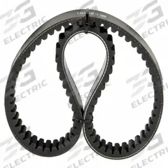 DAYTON Cogged V-Belt: 2430V345, 35.3 in Outside Lg, 1 1/2 in Top Wd, 30° Groove Angle (MPN 3HEX1)