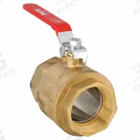 APPROVED VENDOR Manual Two-Way Ball Valve: 3 in, Brass, Straight, FIP x FIP, Full Port Ball Port (MPN 107-820). Key specifications — Brand: APPROVED VENDOR; Handle: Lever.