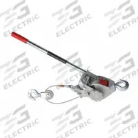 DAYTON Ratchet Puller: Hook Mounted - No Trolley, 2,000 lb Lifting Capacity, 10 ft Max Lifting Lg (MPN 61LA34). Key specifications — attr926029: DAYTON; attr926044: Hook with Safety Latch.