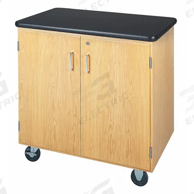DIVERSIFIED SPACES Cabinet: 36 in Overall Dp, 36 in Overall Wd, Wood - Mobile Cabinets