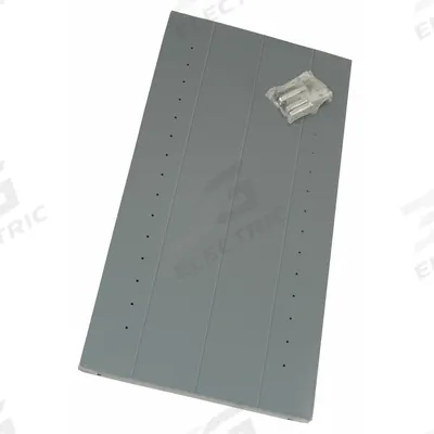 EDSAL Shelf: 36 in Overall Wd, 24 in Overall Dp, 20 ga, Gray - Solid Steel Shelves for Standard Metal Shelving