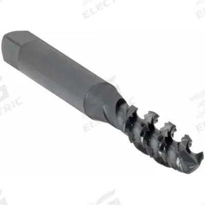 OSG Spiral Flute Tap: 1/4"-20 UNC, H3 / 2B-3B, 3 Flute, Plug Chamfer - General Purpose Spiral-Flute Taps